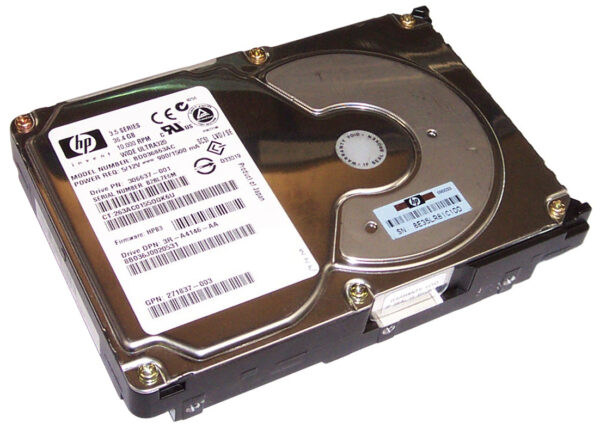 306637-001 - HP 36.4GB 10000RPM Ultra-320 SCSI Hot-Pluggable (LVD) 80-Pin 3.5-Inch Hard Drive with Tray for ProLiant Severs