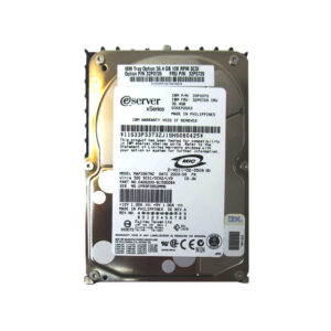 32P0729 - IBM 36.4GB 10000RPM Ultra320 SCSI 80-Pin Hot Swappable 3.5-Inch Hard Drive