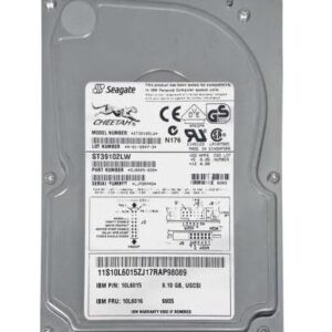 34L7394 - IBM Ultrastar 18LZX 9.1GB 10000RPM Ultra2 SCSI 80-Pin 2MB Cache 3.5-Inch Hard Drive