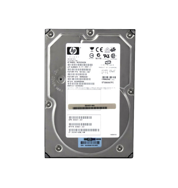 365607-001 - HP 250GB 10000RPM Fibre Channel 2Gb/s Hot-Pluggable 3.5-inch Hard Drive