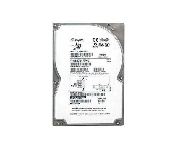 3703595-04 - Sun 9.1GB 7200RPM Wide Ultra SCSI 512KB Cache 80-Pin 3.5-Inch Hard Drive