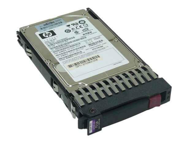 375863-006 - HP 72GB 10000RPM SAS 3Gb/s Hot-Pluggable Dual Port SFF 2.5-inch Hard Drive with Tray