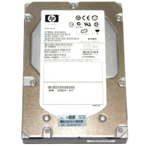 375874-017 - HP 450GB 15000RPM SAS 6Gb/s Hot-Pluggable Dual Port LFF 3.5-inch Hard Drive with Tray