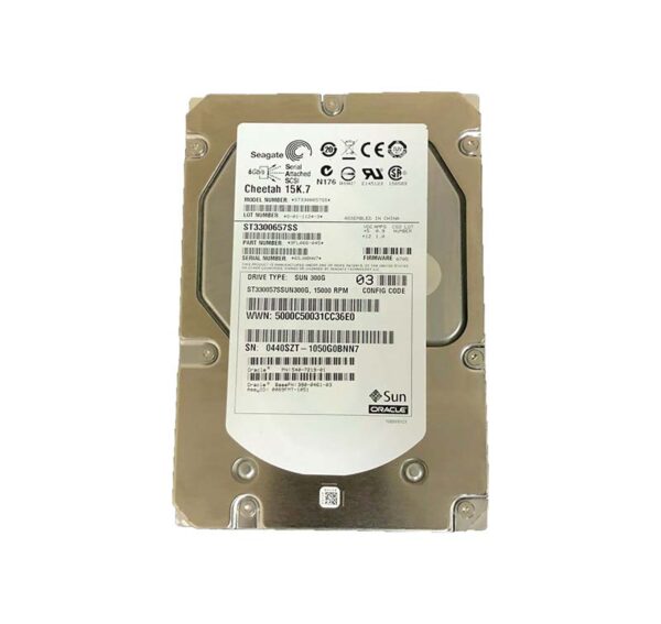 390-0461-03 - Sun 300GB 15000RPM SAS 3Gb/s 16MB Cache Hot-Swappable 3.5-Inch Hard Drive