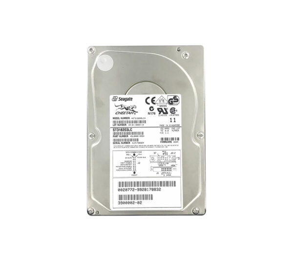 3900002 - Sun 18.2GB 10000RPM Ultra-160 SCSI Hot-Pluggable 80-Pin (LVD) 3.5-Inch Hard Drive