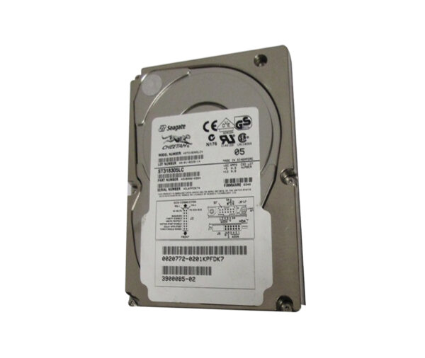 3900085-02 - Sun 18.2GB 10000RPM Ultra-160 SCSI 4MB Cache 80-Pin 3.5-Inch Hard Drive