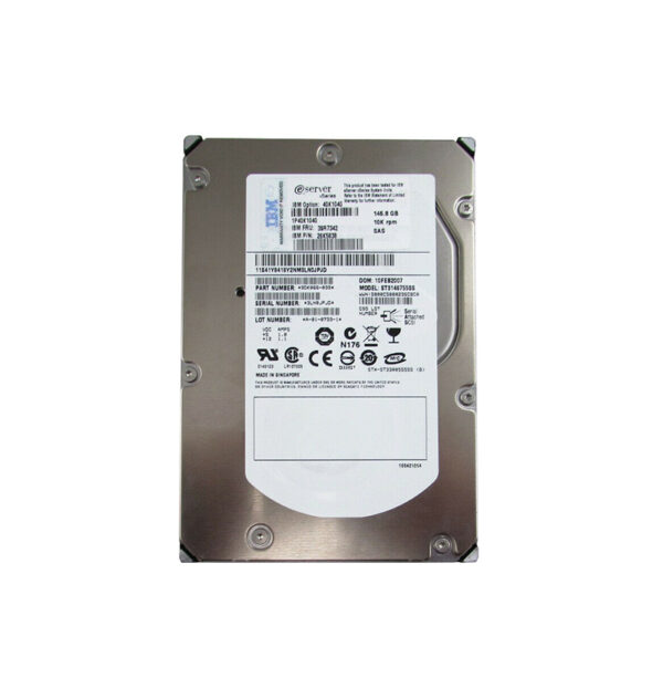 39R7342 - IBM 146GB 10000RPM SAS 3Gb/s Hot Swappable 16MB Cache 3.5-Inch Hard Drive
