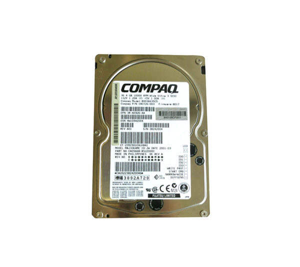 3R-A0926-AA - HP 36.4GB 10000RPM Wide Ultra3 SCSI Hot-Pluggable LVD 80-Pin 3.5-inch Hard Drive