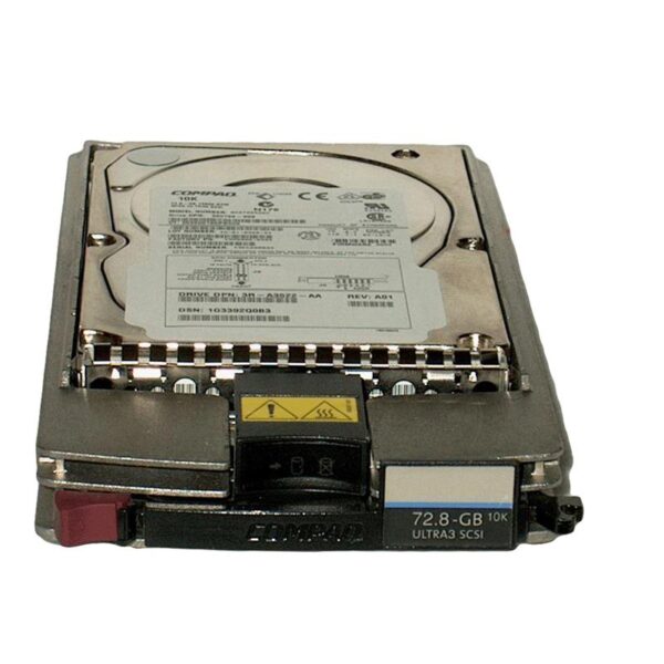 3R-A3522-AA - HP 72.8GB 10000RPM Ultra160 SCSI Hot Swappable LVD 80-Pin 3.5-Inch Hard Drive