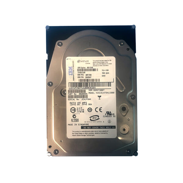 40K1049 - IBM 73GB 15000RPM SAS 3Gb/s Hot Swappable 3.5-Inch Hard Drive