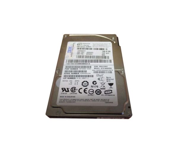 42D0421 - IBM 146GB 10000RPM SAS 3Gb/s 16MB Cache 2.5-Inch Hard Drive