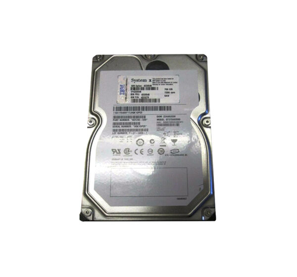 42D0548 - IBM 750GB 7200RPM SAS 3Gb/s Hot Swappable 16MB Cache 3.5-Inch Hard Drive