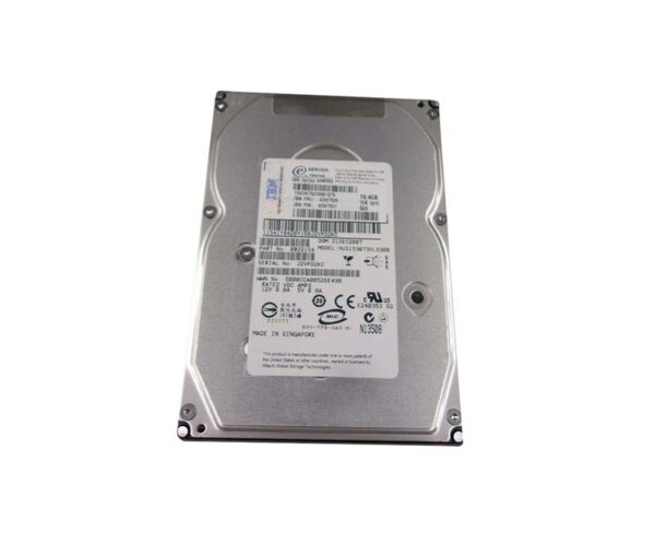 ﻿43W7525 - IBM 73.4GB 15000RPM SAS 3Gb/s Hot Swappable 3.5-Inch Hard Drive