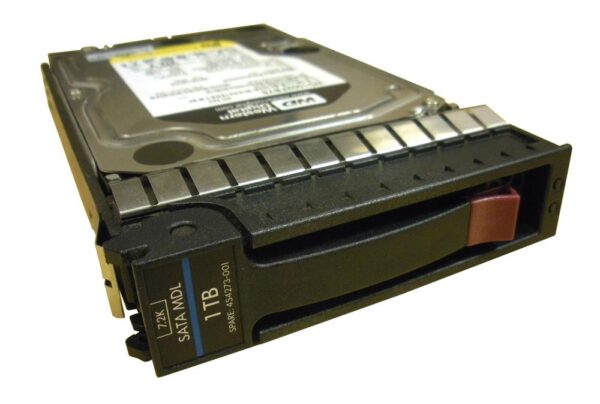 454273R-001 - HP 1TB 7200RPM SATA 3Gb/s NCQ LFF Hot-Pluggable 3.5-inch Midline Hard Drive with Tray for Gen1/7 ProLiant Server & Storage Array