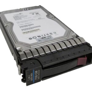 459320R-001 - HP 750GB 7200RPM SATA 3Gb/s NCQ Hot-Pluggable LFF 3.5-inch Midline Hard Drive with Tray for Gen1/7 ProLiant Server