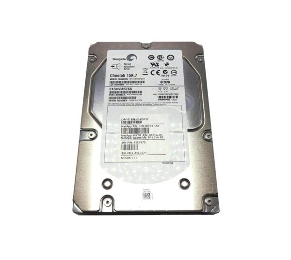 45E7975 - IBM 450GB 15000RPM SAS 3Gb/s 3.5-Inch Hard Drive