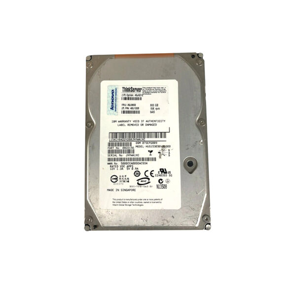 45J6212 - Lenovo 300GB 15000RPM SAS 3.5-inch Hot Swapable Hard Drive with Tray
