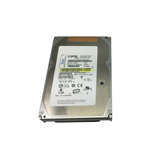 53P5971 - IBM 17.5GB 10000RPM Ultra160 SCSI 80-Pin 3.5-Inch Hard Drive for AS400