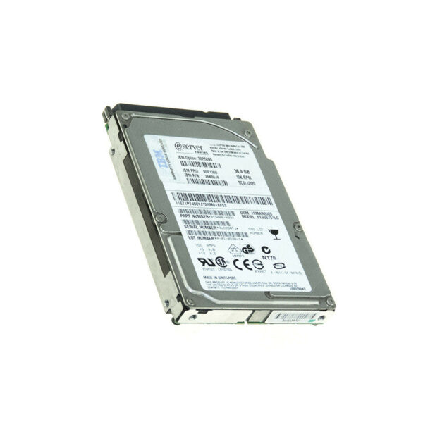 90P1300 - IBM 36.7GB 10000RPM Ultra320 SCSI 80-Pin Hot Swappable 2.5-Inch Hard Drive