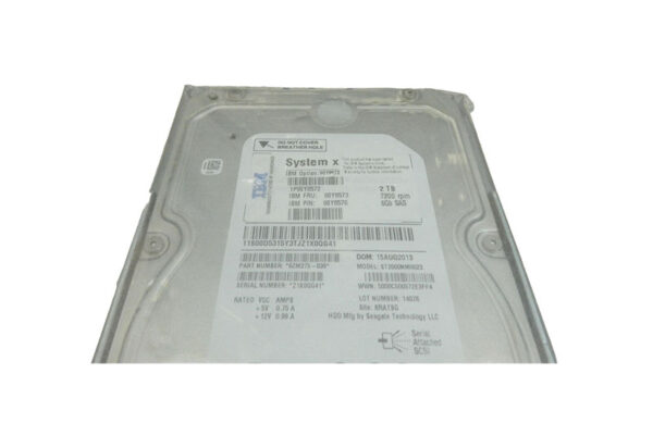 90Y8573 - IBM 2TB 7200RPM SAS 6Gb/s Hot Swappable 3.5-Inch Hard Drive for System x3650 M2