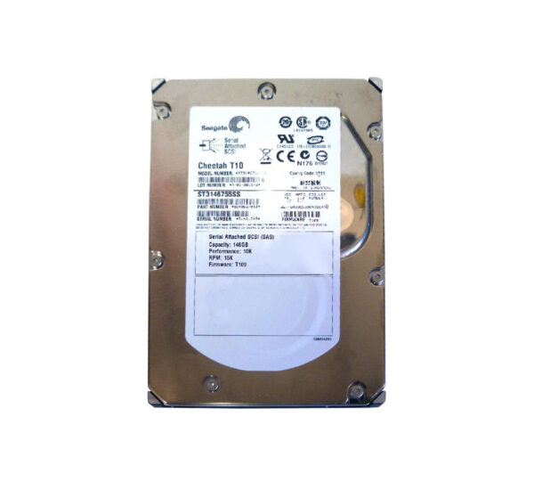 9DK066-052 - Seagate Cheetah T10 Series 146.8GB 15000RPM SAS 3Gb/s 16MB Cache (CE) 3.5-Inch Hard Drive