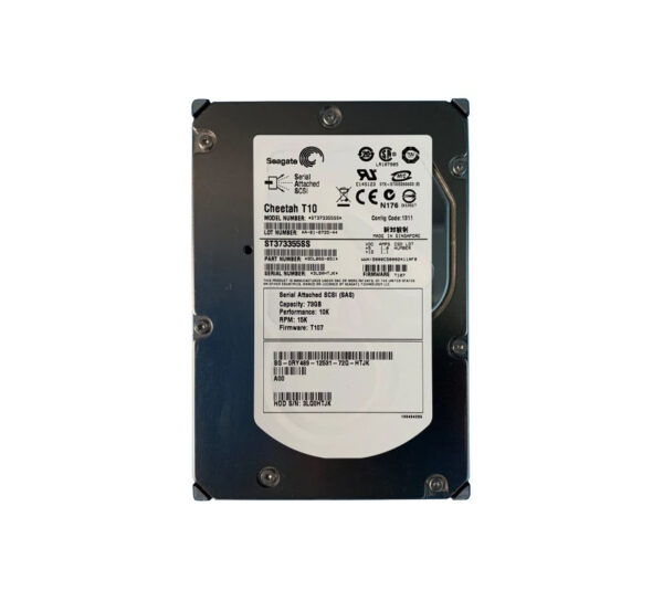 9DL066-051 - Seagate Cheetah T10 73.4GB 15000RPM SAS 3Gb/s 16MB Cache (CE) 3.5-inch Hard Drive
