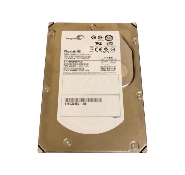 9EB007-031 - Seagate Cheetah NS Series 300GB 10000RPM Fibre Channel 4Gb/s 16MB Cache (CE) 3.5-Inch Hard Drive
