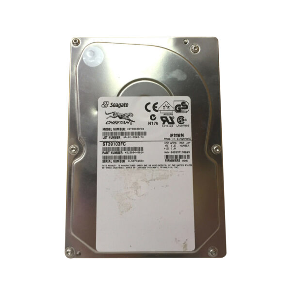 ﻿9L9004-001 - Seagate Cheetah 9LP 9.1GB 10000RPM Fibre Channel 1MB Cache 3.5-inch Hard Drive