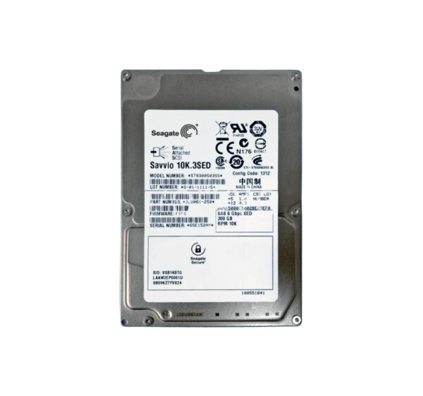 9LB066-250 - Seagate Savvio 10K.3 Series 300GB 10000RPM SAS 6Gb/s (SED) 16MB Cache 2.5-Inch Hard Drive