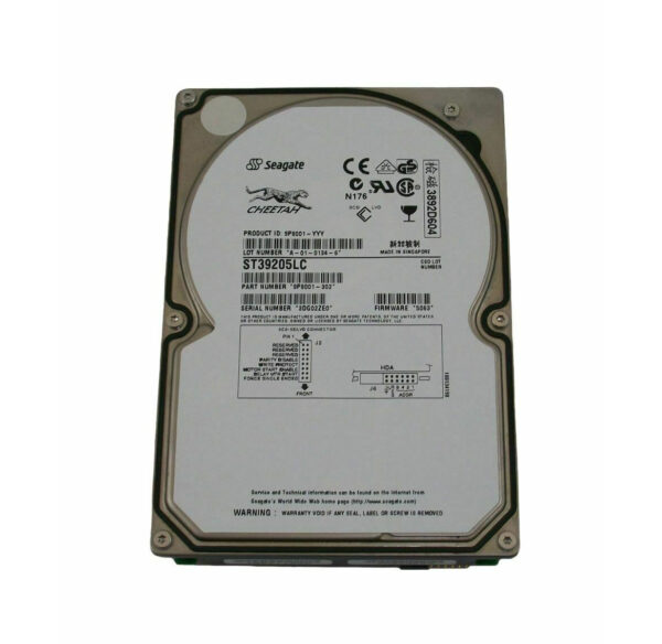 9P8001-302 - Seagate 9.2GB 10000RPM Ultra160 SCSI 4MB Cache 3.5-Inch Hard Drive
