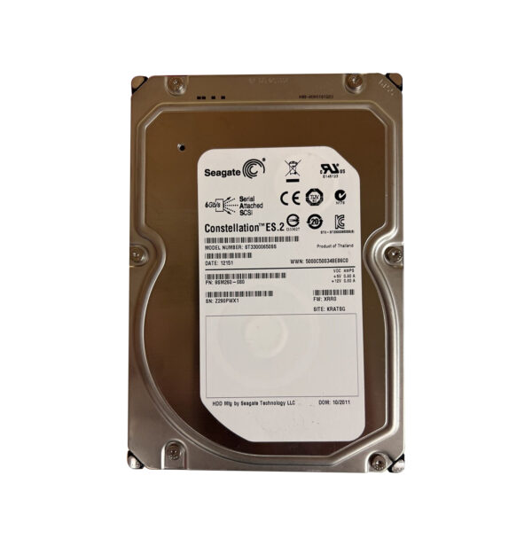 9SM260-080 - Seagate Constellation ES.2 Series 3TB 7200RPM SAS 6Gb/s 64MB Cache (CE) 3.5-Inch Hard Drive