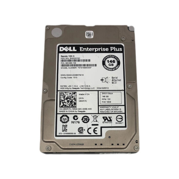 9SV066-158 - Seagate Savvio 15K.3 Series 146GB 15000RPM SAS 6Gb/s 64MB Cache (CE) 2.5-Inch Hard Drive