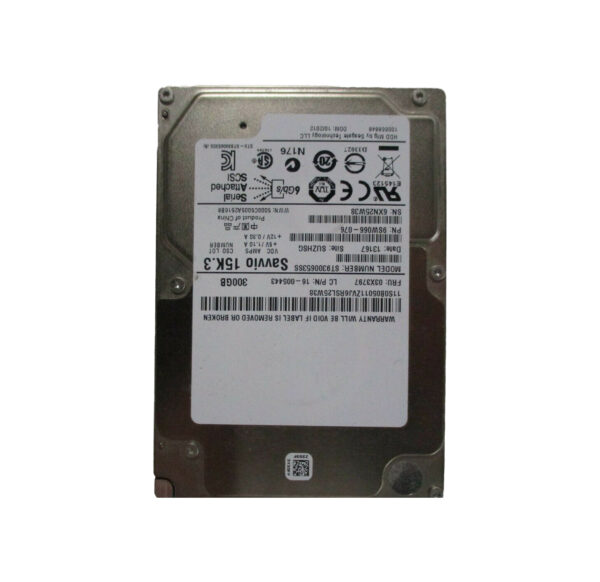 9SW066-076 - Seagate Savvio 15K.3 Series 300GB 15000RPM SAS 6Gb/s 64MB Cache (CE) 2.5-Inch Hard Drive