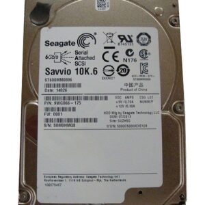 9WG066-031 - Seagate Savvio 10K.6 Series 600GB 10000RPM SAS 6Gb/s 64MB Cache (CE) 2.5-Inch Hard Drive