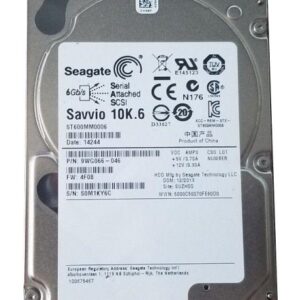 9WG066-046 - Seagate Savvio 10K.6 Series 600GB 10000RPM SAS 6Gb/s 64MB Cache (CE) 2.5-Inch Hard Drive
