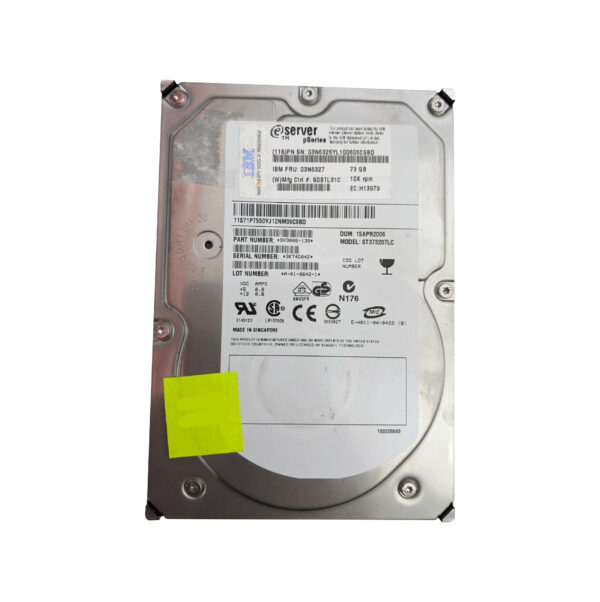 9X3006-139 - Seagate Cheetah 10K.7 Series 73GB 10000RPM Ultra320 SCSI 8MB Cache 80-Pin 3.5-Inch Hard Drive