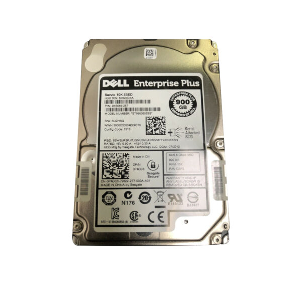 9XS066-257 - Seagate Savvio 10K.5 Series 900GB 10000RPM SAS 6Gb/s 64MB Cache (SED) 2.5-Inch Hard Drive