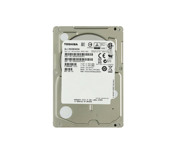 AL13SXB300N - Toshiba 300GB 15000RPM SAS 6Gb/s 64MB Cache 2.5-Inch Hard Drive
