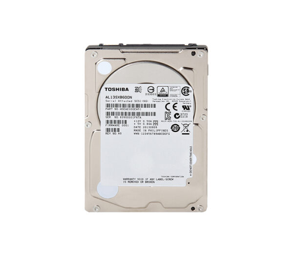 AL13SXB600N - Toshiba 600GB 15000RPM SAS 6Gb/s 64MB Cache 2.5-Inch Hard Drive