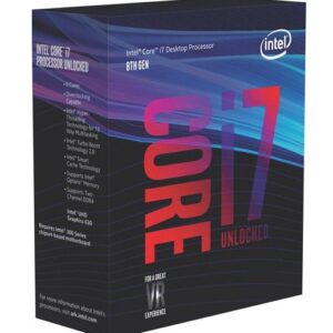 BX80684I78700K - Intel Core i7-8700K 6-Core 3.70GHz 8GT/s 12MB SmartCache Socket FCLGA1151 Processor