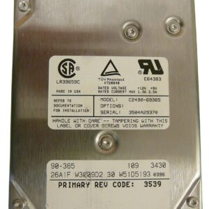 C2490-69365U - HP 2.1GB 5400RPM Ultra Wide SCSI Single-Ended Narrow 50-Pin 3.5-inch Hard Drive