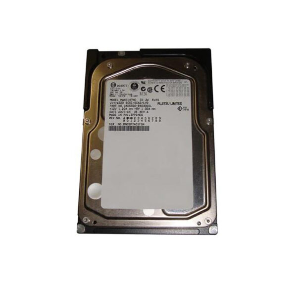 CA06560-B40300DL - Fujitsu 147GB 15000RPM Ultra320 SCSI 80-Pin 8MB Cache 3.5-Inch Hard Drive