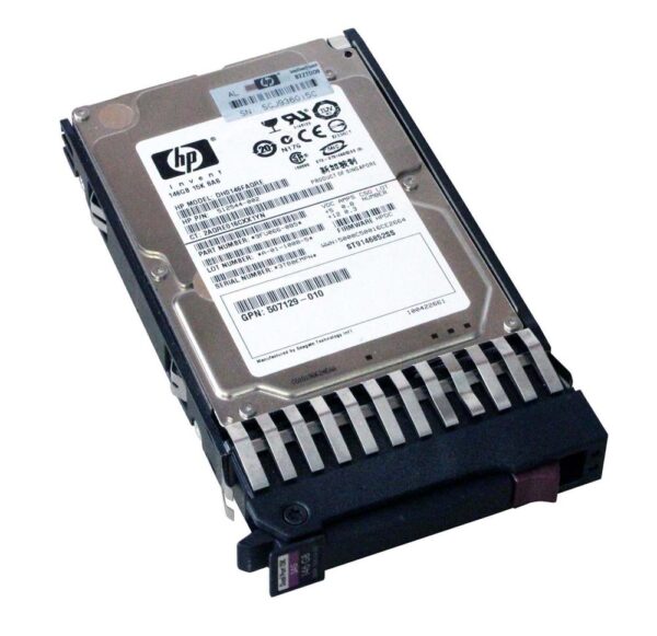 DH0146FAQRE - HP 146GB 15000RPM SAS 6Gb/s SFF Hot-Pluggable Dual Port 2.5-inch Hard Drive with Tray for Gen1 to Gen7 ProLiant Server