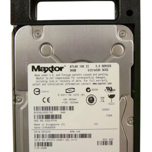 GC822 - Dell 36GB 15000RPM Ultra320 SCSI 80-Pin 3.5-Inch Hard Drive with Low Profile 1.0-Inch Tray