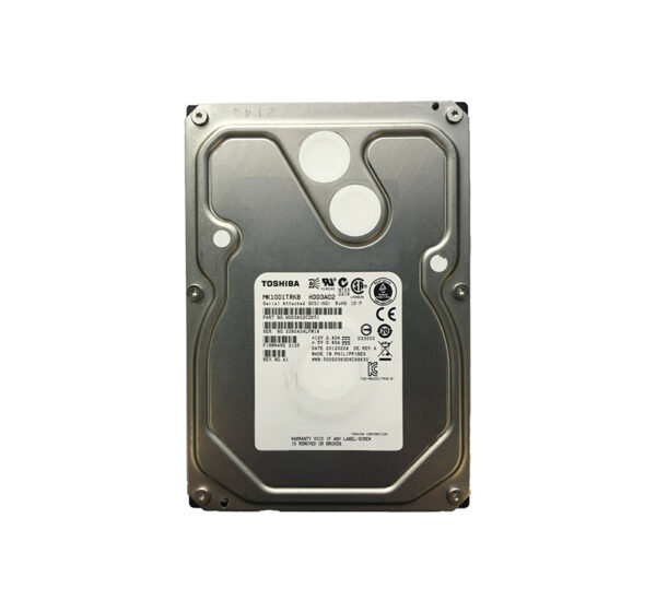 HDD3A02CZK51 - Toshiba 1TB 7200RPM SAS 6Gb/s 16MB Cache 3.5-Inch Hard Drive