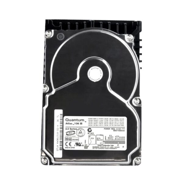KW36L018-02-H - Quantum 36GB 10000RPM Ultra160 SCSI 3.5-Inch Hard Drive