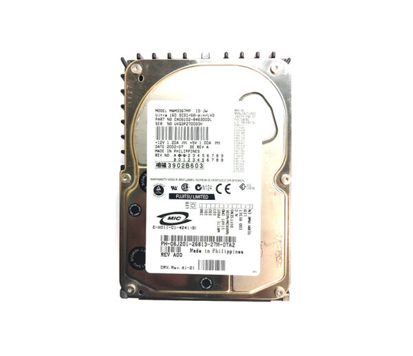 MAM3367MP - Fujitsu 36GB 15000RPM Ultra160 SCSI 68-Pin 8MB Cache 3.5-Inch Hard Drive