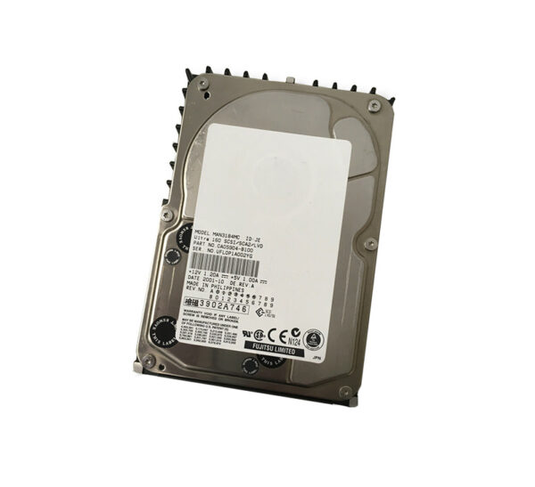 MAN3184MC - Fujitsu 18.2GB 10000RPM Ultra160 SCSI 8MB Cache Hot Swappable 3.5-Inch Hard Drive with Tray