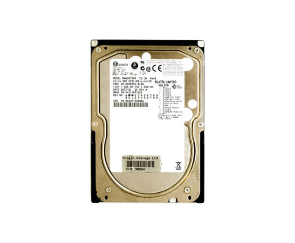 MAW3073NP - Fujitsu 73.5GB 10000RPM Ultra320 SCSI 68-Pin 8MB Cache LVD 3.5-Inch Hard Drive