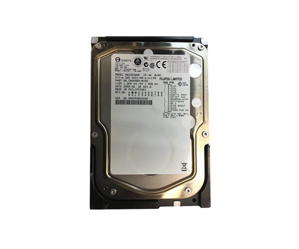 MAX3036NP - Fujitsu 36GB 15000RPM Ultra320 SCSI 68-Pin 8MB Cache 3.5-Inch Hard Drive